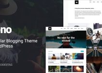 Mono - A Modular Blogging Theme for WordPress