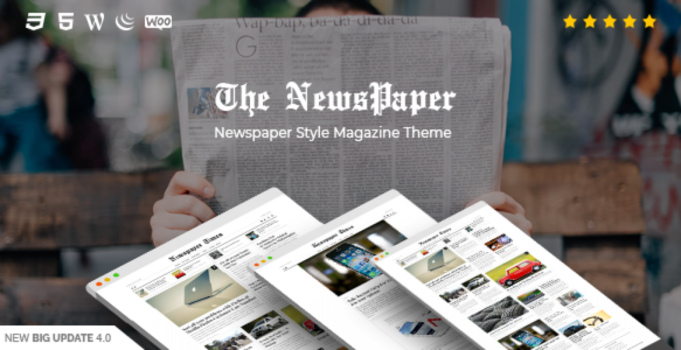 Papers 5. WORDPRESS newspaper. Демо газеты. Newspaper WORDPRESS 12.