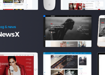 NewsX - Powerful Blog and Magazine WordPress theme