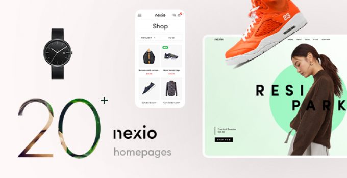 Nexio - Fashion WooCommerce Theme + RTL