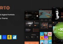 Norto - Creative Portfolio WordPress Theme