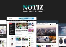 Notiz Clean Magazine WordPress Theme