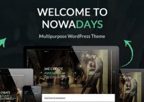 NowaDays - Multipurpose One/Multipage WordPress Theme