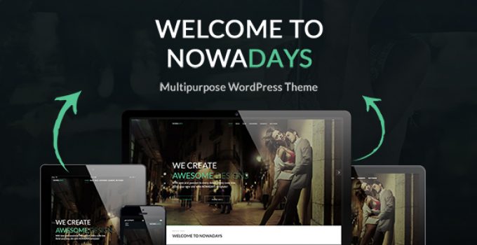 NowaDays - Multipurpose One/Multipage WordPress Theme