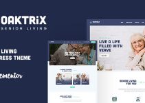 OakTrix - Senior Care WordPress Theme