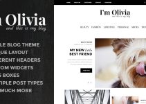 Olivia - Clean & Responsive WordPress Blog Theme