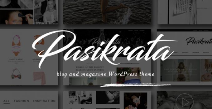 Pasikrata – blog and magazine WordPress theme