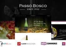 Passo Bosco - Wine & Vineyard WordPress Theme