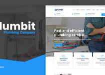 Plumbit - Plumbing WordPress Theme