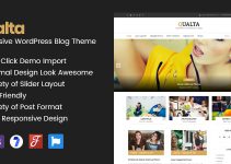 Qualta - Responsive WordPress Blog Theme