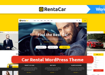 Rentacar - Car Rental / Listing WordPress Theme