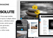 Resolute - Elegant Magazine & Blog Theme