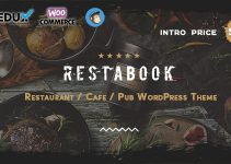 Restabook - Restaurant WordPress Theme