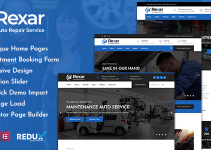 Rexar | Auto Mechanic WordPress Theme