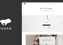 Risdan - Personal & Elegant WordPress Theme