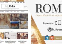 ROMA - Elegant Blog & News Magazine Theme