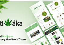 Sativaka - Medical Marijuana Dispensary WordPress