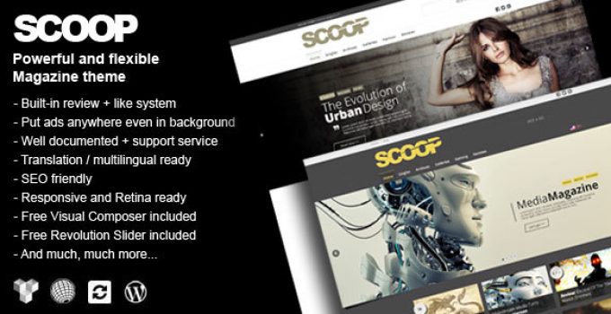 Scoop - A Magazine Theme For WordPress