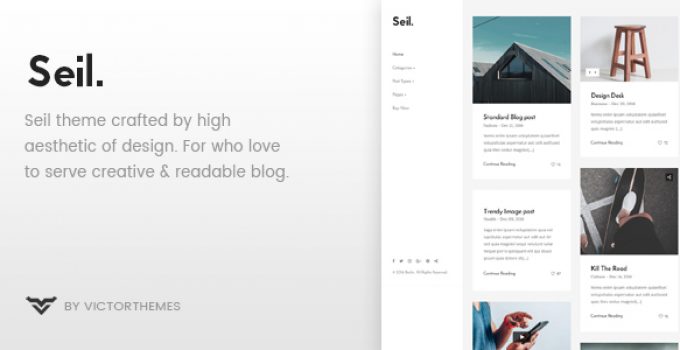 Seil - A Responsive WordPress Blog Theme