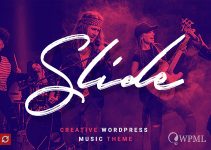 Slide - Music WordPress Theme