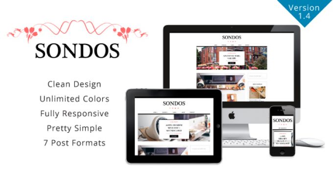 Sondos - Clean WordPress Blogging Theme