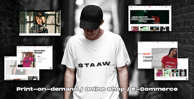 Staaw - Print-on-Demand WooCommerce Theme