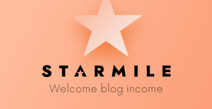 Starmile | Blog Monetization WordPress Theme