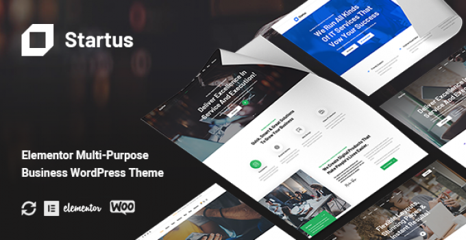 Startus - Multipurpose Business WordPress Theme