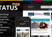 Status Magazine WordPress Theme