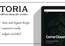 Storia - A WordPress Theme for Writers, Bloggers, Storytellers