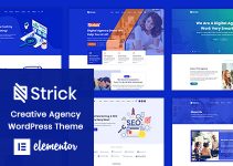 Strick - Creative Agency WordPress Theme