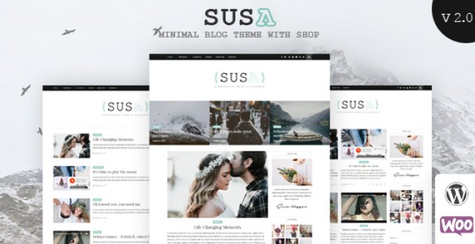 Susa - Responsive WordPress Blog Theme