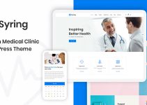 Syring | Medical Clinic WordPress Theme