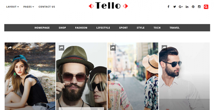 Tello - WordPress Magazine/Blog Theme