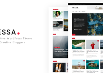 Tessa - Modern Theme for Blogs & Magazines