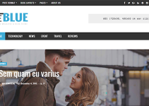 The Blue - Responsive WordPress Magazine and Blog Theme