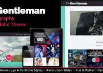 The Gentleman - Photography & Portfolio Theme