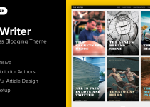 The Writer - Premium WordPress Blogging Theme