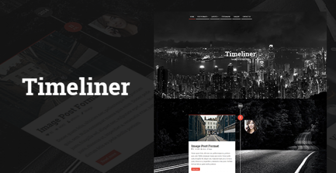 Timeliner | Responsive Timeline Blogging WP Theme