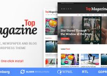 Top Magazine - News, Blog & Magazine WordPress Theme