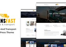 Transfast - Logistic and Transport - WordPress Theme