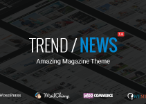 Trend / News - Responsive Magazine Theme