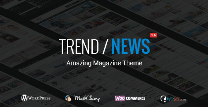 Trend / News - Responsive Magazine Theme