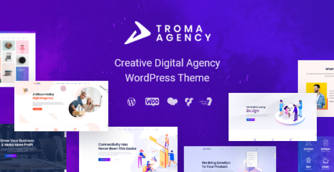 Troma - Creative Digital Agency WordPress Theme