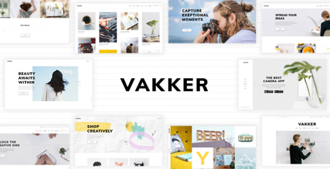 Vakker - Creative Design Agency Theme