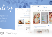 Valery CD - Personal Blog Theme for WordPress