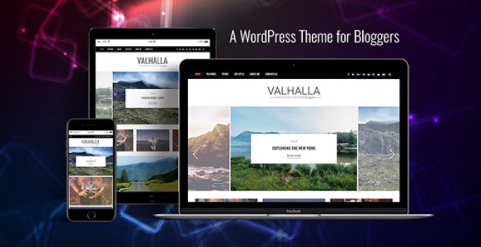 Valhalla - A Responsive WordPress Blog Theme