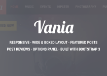 Vania - Responsive WordPress News Theme