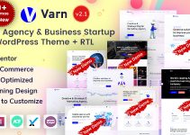 Varn - IT Startup & SEO Agency WordPress Theme