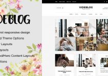 Videblog: A Responsive WordPress Blog Theme